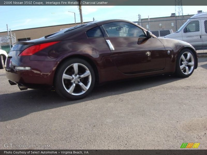 Interlagos Fire Metallic / Charcoal Leather 2006 Nissan 350Z Coupe