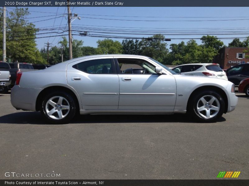 Bright Silver Metallic / Dark Slate Gray 2010 Dodge Charger SXT