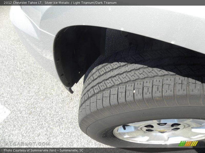 Silver Ice Metallic / Light Titanium/Dark Titanium 2012 Chevrolet Tahoe LT