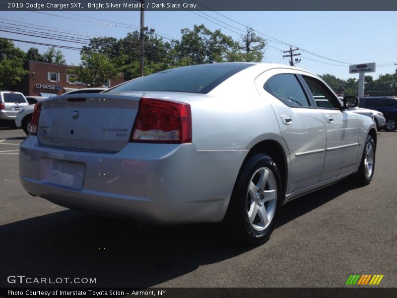 Bright Silver Metallic / Dark Slate Gray 2010 Dodge Charger SXT