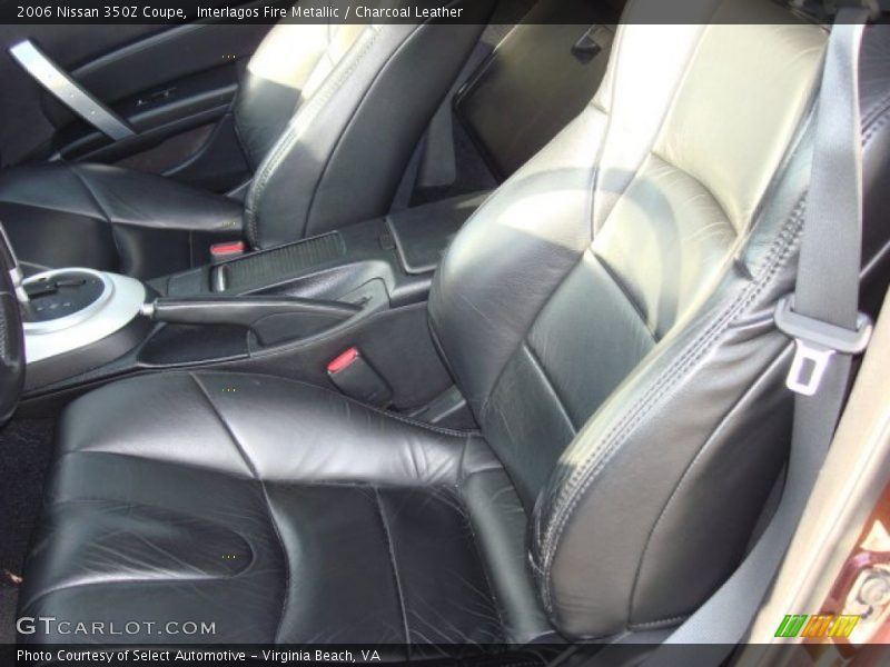  2006 350Z Coupe Charcoal Leather Interior