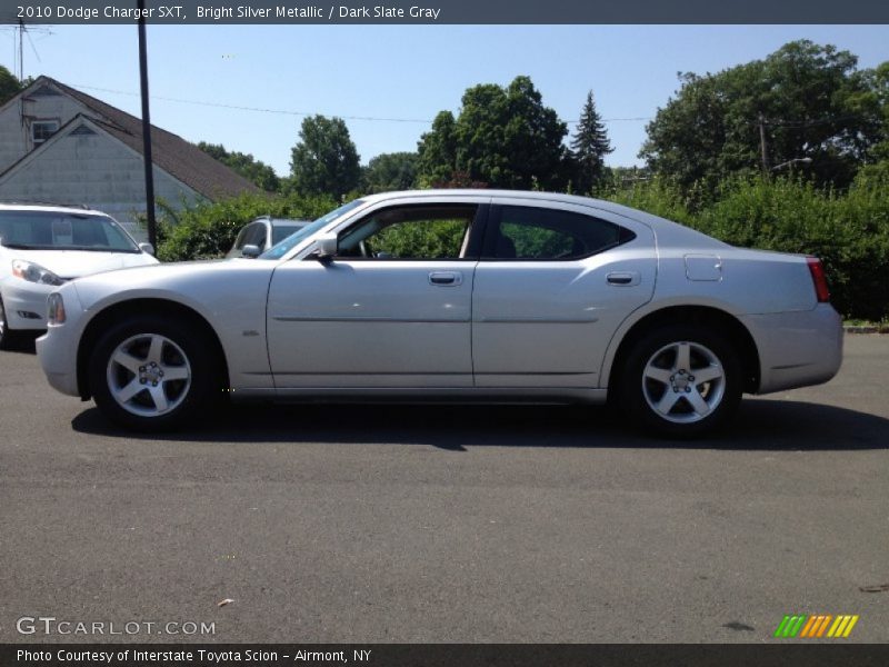 Bright Silver Metallic / Dark Slate Gray 2010 Dodge Charger SXT