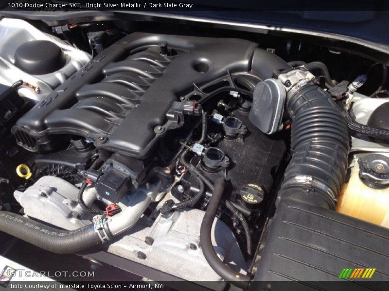 Bright Silver Metallic / Dark Slate Gray 2010 Dodge Charger SXT