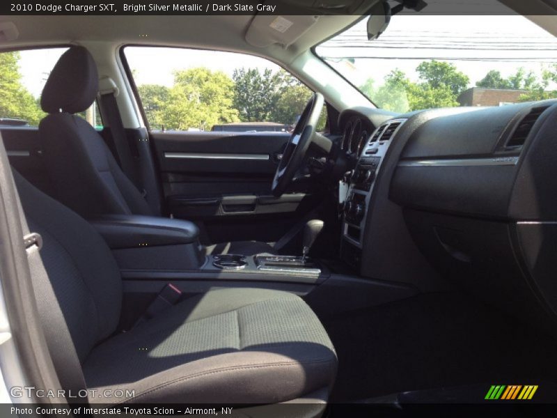 Bright Silver Metallic / Dark Slate Gray 2010 Dodge Charger SXT