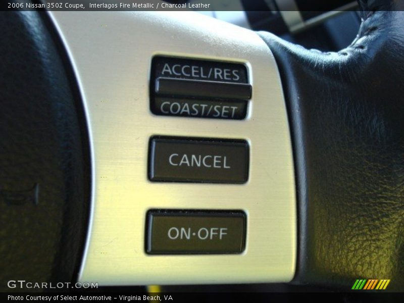 Controls of 2006 350Z Coupe