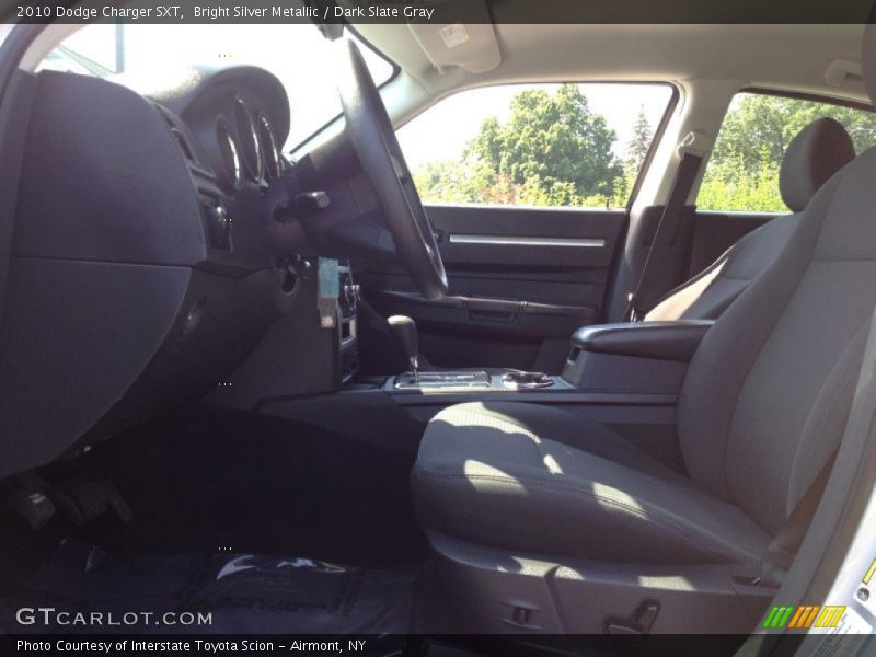 Bright Silver Metallic / Dark Slate Gray 2010 Dodge Charger SXT