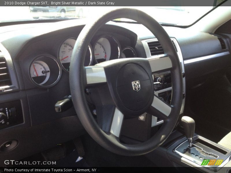 Bright Silver Metallic / Dark Slate Gray 2010 Dodge Charger SXT