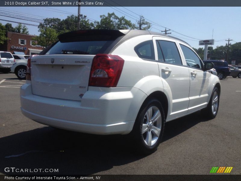 Stone White / Dark Slate Gray 2010 Dodge Caliber SXT