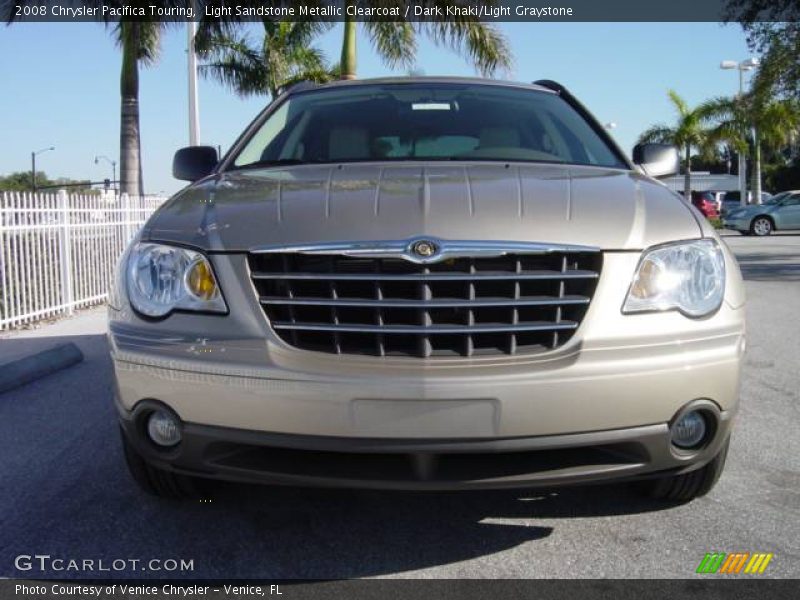 Light Sandstone Metallic Clearcoat / Dark Khaki/Light Graystone 2008 Chrysler Pacifica Touring