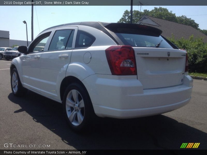Stone White / Dark Slate Gray 2010 Dodge Caliber SXT