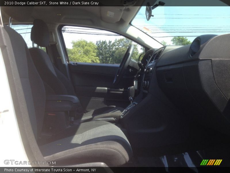 Stone White / Dark Slate Gray 2010 Dodge Caliber SXT