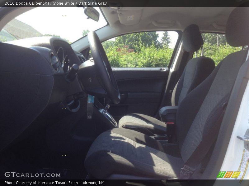 Stone White / Dark Slate Gray 2010 Dodge Caliber SXT
