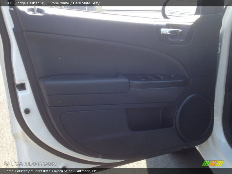 Stone White / Dark Slate Gray 2010 Dodge Caliber SXT