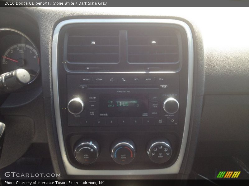 Stone White / Dark Slate Gray 2010 Dodge Caliber SXT