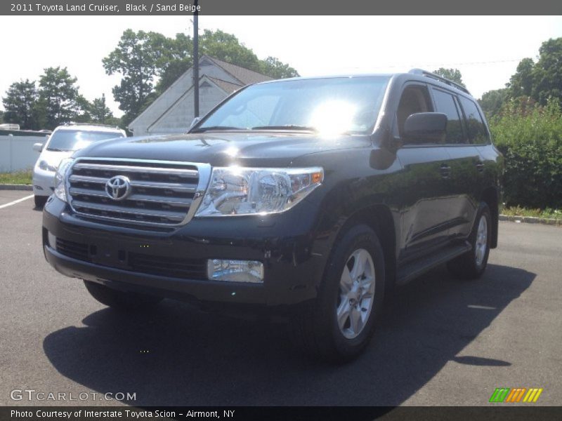 Black / Sand Beige 2011 Toyota Land Cruiser