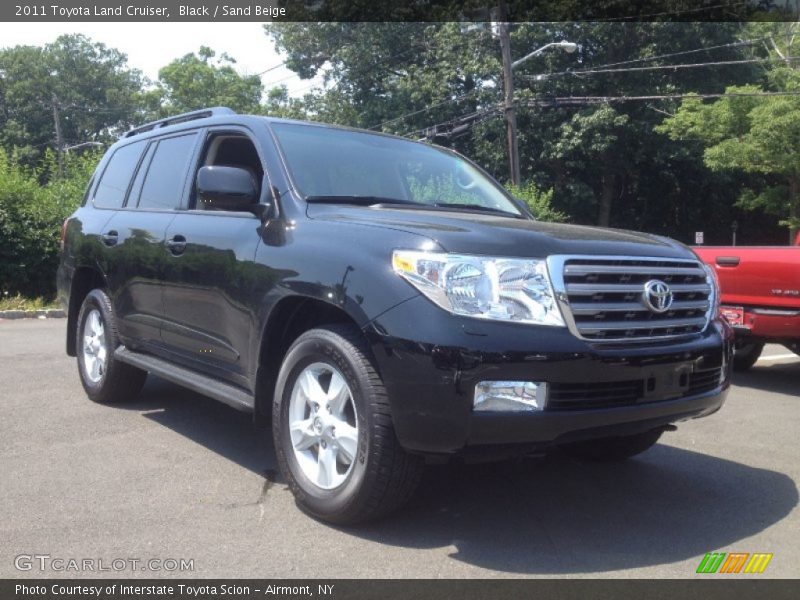 Black / Sand Beige 2011 Toyota Land Cruiser