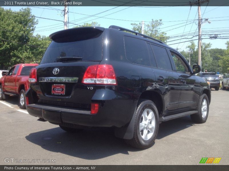 Black / Sand Beige 2011 Toyota Land Cruiser