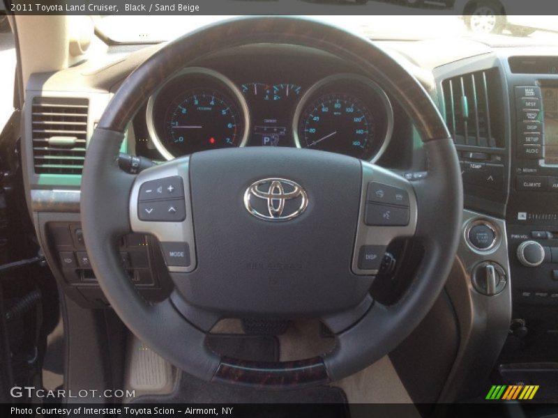 Black / Sand Beige 2011 Toyota Land Cruiser