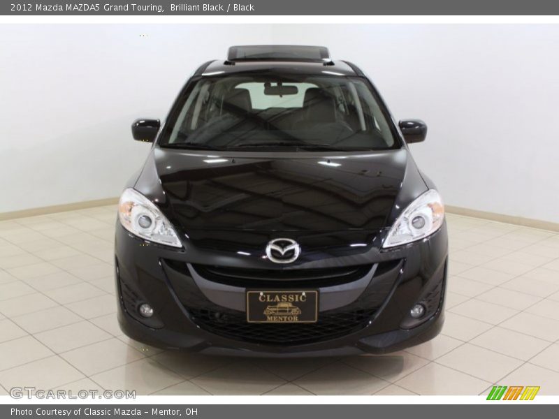 Brilliant Black / Black 2012 Mazda MAZDA5 Grand Touring