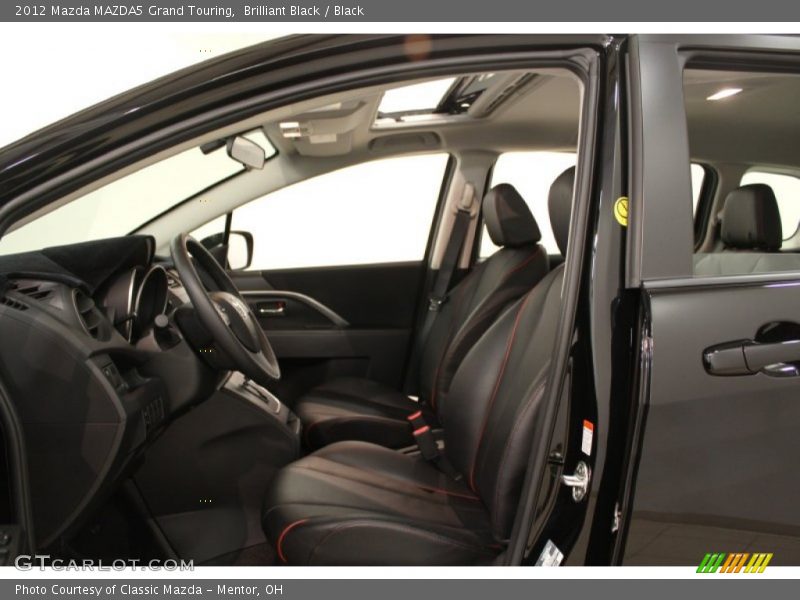 Brilliant Black / Black 2012 Mazda MAZDA5 Grand Touring