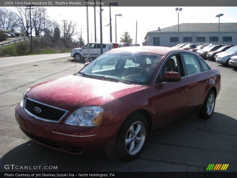 Redfire Metallic / Shale Grey 2005 Ford Five Hundred SE