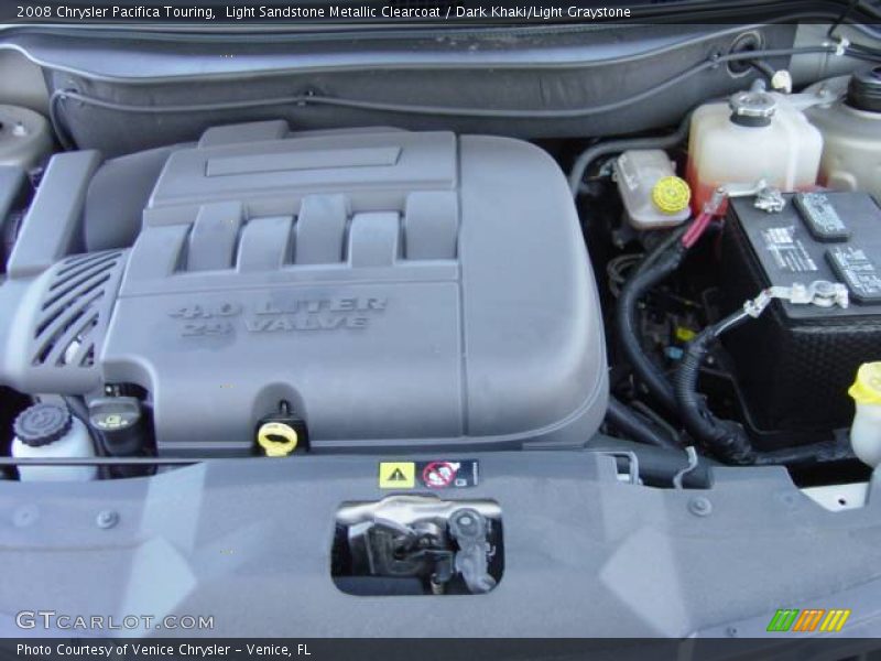 Light Sandstone Metallic Clearcoat / Dark Khaki/Light Graystone 2008 Chrysler Pacifica Touring