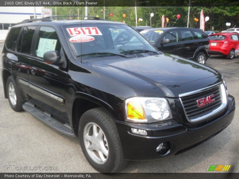 Onyx Black / Dark Pewter 2003 GMC Envoy SLT 4x4