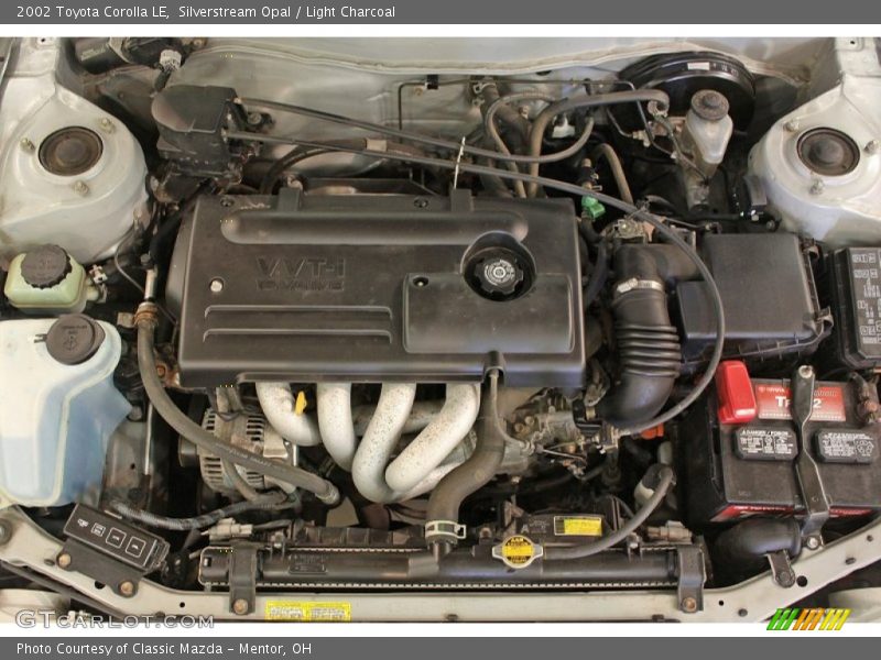  2002 Corolla LE Engine - 1.8 Liter DOHC 16-Valve 4 Cylinder