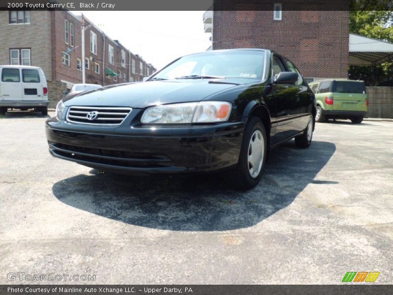 Black / Gray 2000 Toyota Camry CE