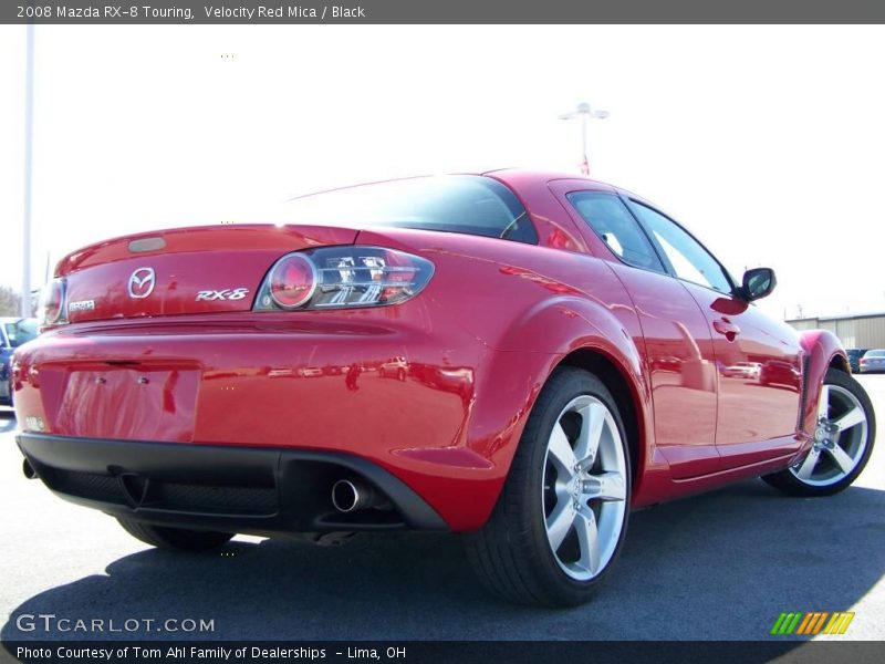 Velocity Red Mica / Black 2008 Mazda RX-8 Touring