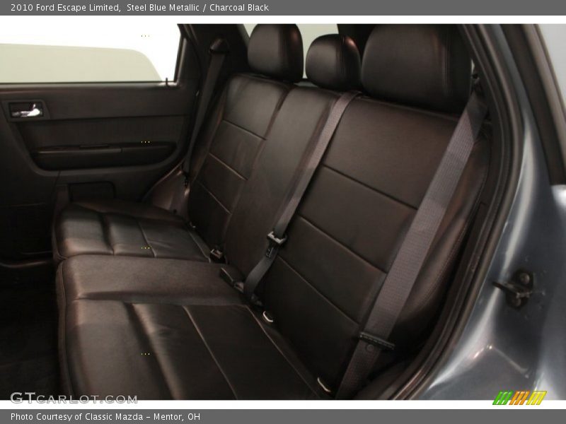 Steel Blue Metallic / Charcoal Black 2010 Ford Escape Limited