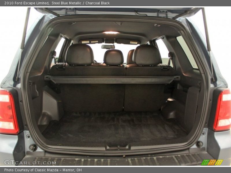 Steel Blue Metallic / Charcoal Black 2010 Ford Escape Limited