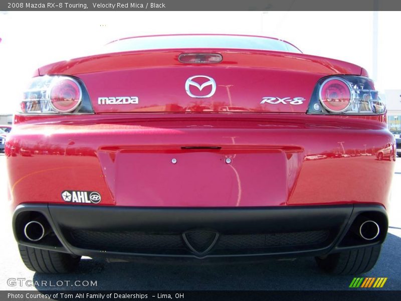 Velocity Red Mica / Black 2008 Mazda RX-8 Touring