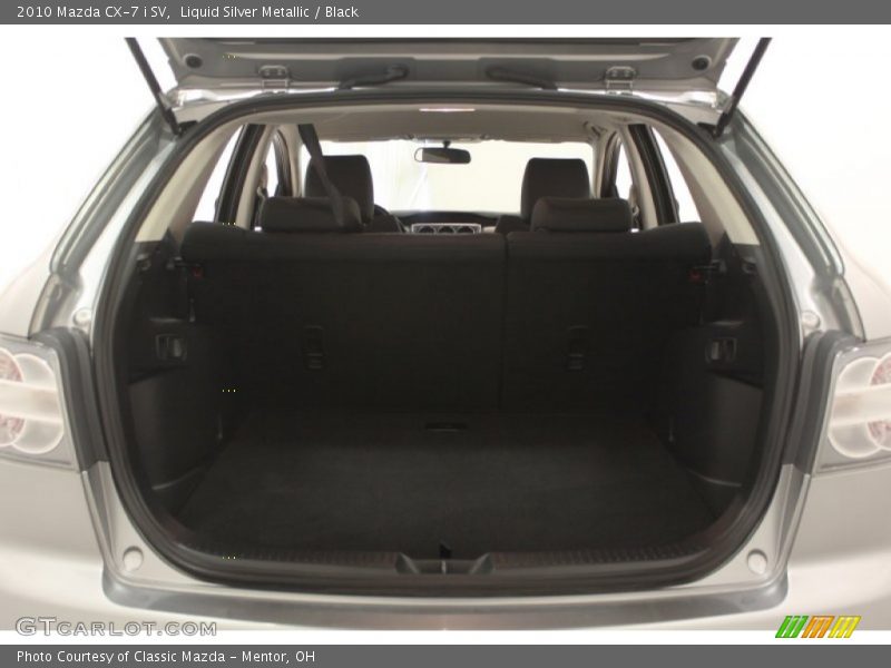 Liquid Silver Metallic / Black 2010 Mazda CX-7 i SV