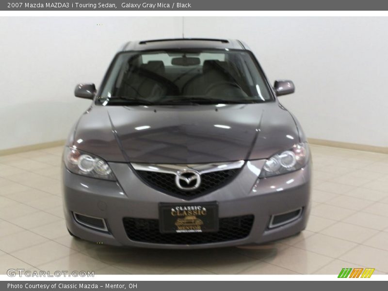 Galaxy Gray Mica / Black 2007 Mazda MAZDA3 i Touring Sedan