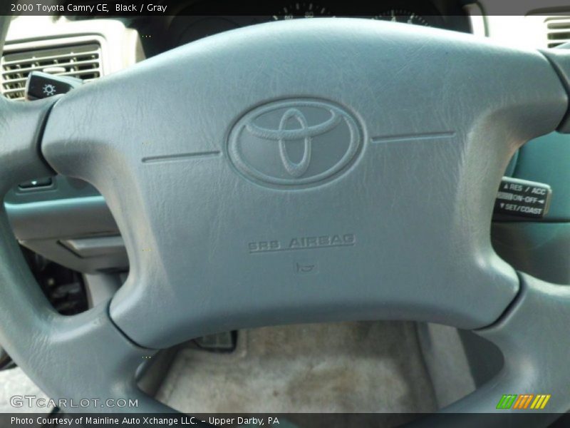 Black / Gray 2000 Toyota Camry CE