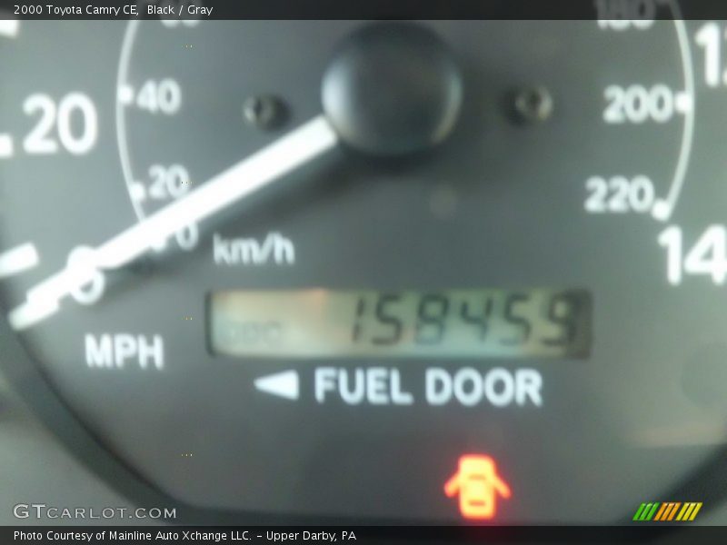 Black / Gray 2000 Toyota Camry CE