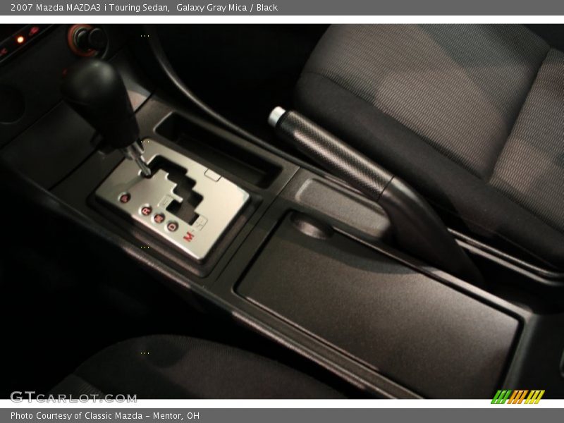 Galaxy Gray Mica / Black 2007 Mazda MAZDA3 i Touring Sedan