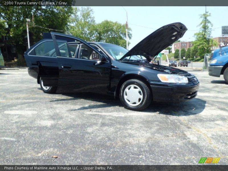 Black / Gray 2000 Toyota Camry CE