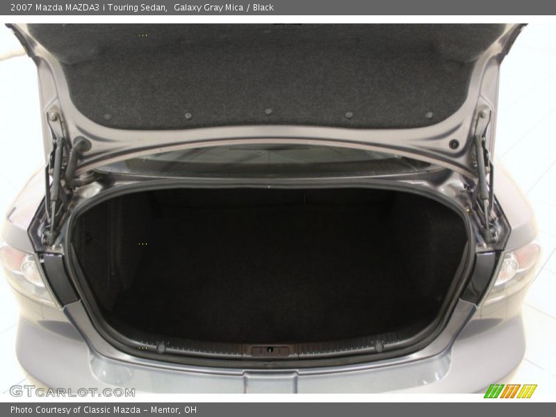 Galaxy Gray Mica / Black 2007 Mazda MAZDA3 i Touring Sedan