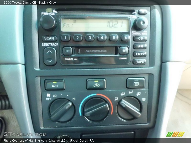 Black / Gray 2000 Toyota Camry CE