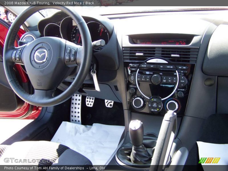 Velocity Red Mica / Black 2008 Mazda RX-8 Touring