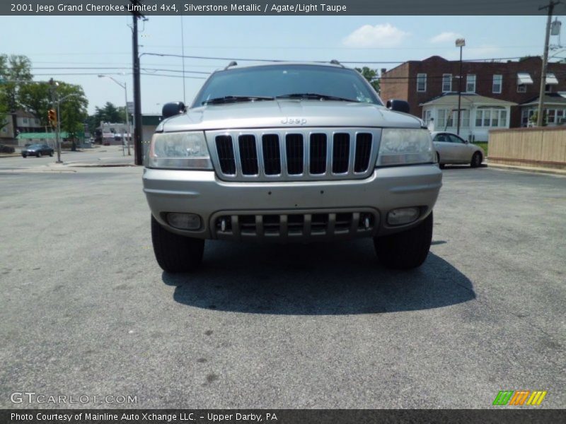 Silverstone Metallic / Agate/Light Taupe 2001 Jeep Grand Cherokee Limited 4x4