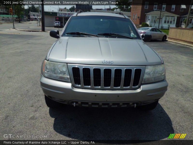 Silverstone Metallic / Agate/Light Taupe 2001 Jeep Grand Cherokee Limited 4x4