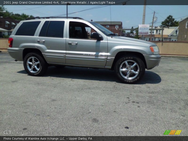 Silverstone Metallic / Agate/Light Taupe 2001 Jeep Grand Cherokee Limited 4x4