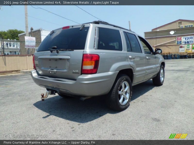 Silverstone Metallic / Agate/Light Taupe 2001 Jeep Grand Cherokee Limited 4x4