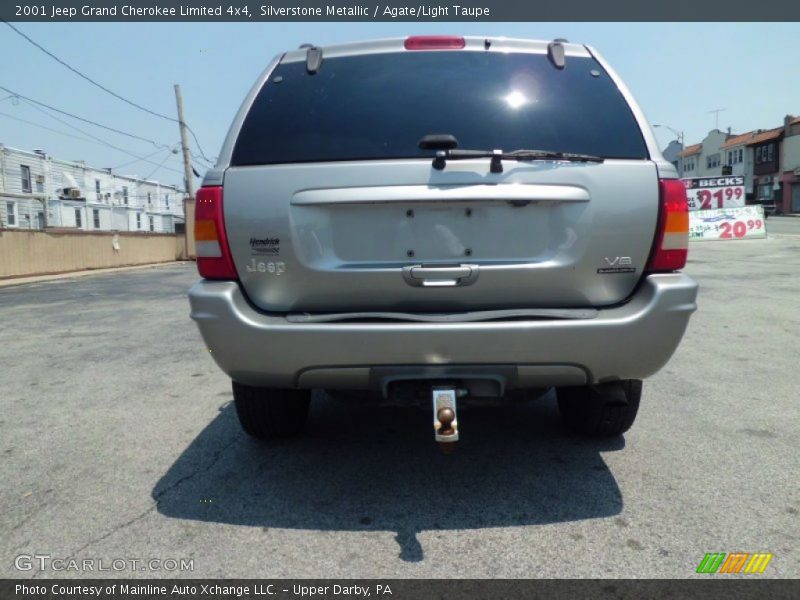 Silverstone Metallic / Agate/Light Taupe 2001 Jeep Grand Cherokee Limited 4x4