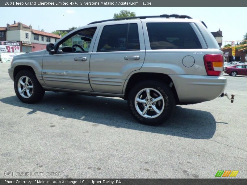 Silverstone Metallic / Agate/Light Taupe 2001 Jeep Grand Cherokee Limited 4x4