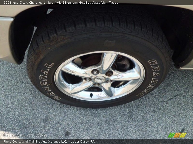 Silverstone Metallic / Agate/Light Taupe 2001 Jeep Grand Cherokee Limited 4x4