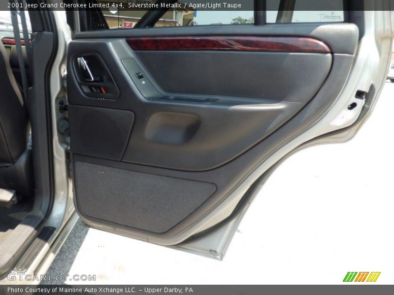 Silverstone Metallic / Agate/Light Taupe 2001 Jeep Grand Cherokee Limited 4x4